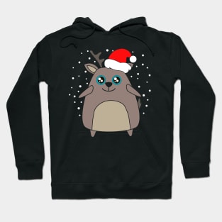 Cute Reindeer Christmas Sweatshirt Hoodie